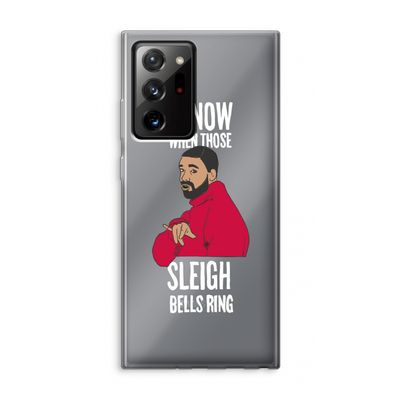 Sleigh Bells Ring: Samsung Galaxy Note 20 Ultra / Note 20 Ultra 5G Transparant Hoesje