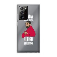 Sleigh Bells Ring: Samsung Galaxy Note 20 Ultra / Note 20 Ultra 5G Transparant Hoesje
