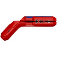 Knipex 16 95 02 SB ErgoStrip Kabelstripper Geschikt voor: Ronde kabel, Kabel voor vochtige ruimte, Datakabel, Coaxkabel 4.8 tot 13 mm 0.2 tot 4 mm² - thumbnail