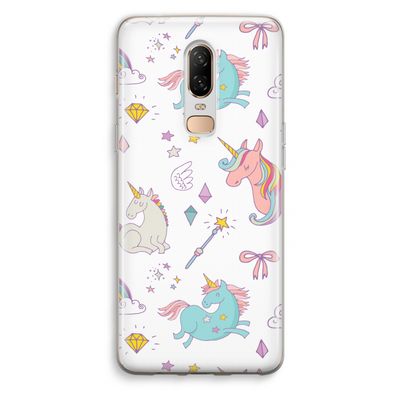 Fantasiewereld: OnePlus 6 Transparant Hoesje