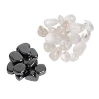 Edelstenen Ontlaad + Oplaad Set - Hematiet & Bergkristal (2 x 200 gram)