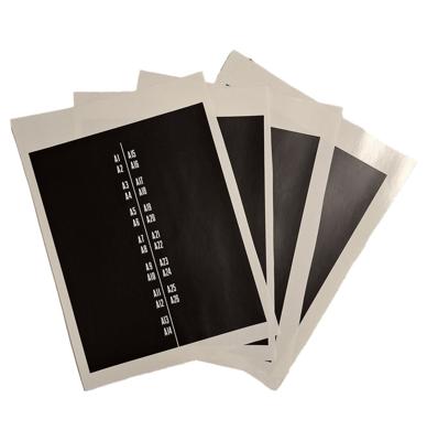 Wurlitzer 2204 Titelkaarthouder Stickers
