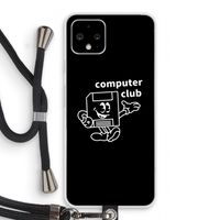 Floppyhead: Pixel 4 Transparant Hoesje met koord Floppyhead: Pixel 4 Transparant Hoesje met koord