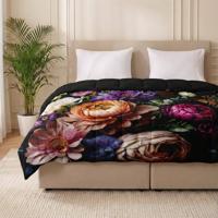 1+1 Gratis Wasbaar Easy Dekbed Zonder Overtrek - Zonder Overtrek - Dramatic Bouquet - Dekbed-Discounter.nl