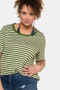 Ulla Popken gestreept shirt - Grote Maten Ulla Popken gestreept shirt - Grote Maten