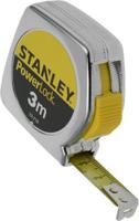 Rolbandmaat 3 meter Stanley PowerLock metaal