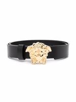 Versace Kids ceinture La Medusa en cuir - Noir - thumbnail