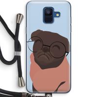 Ludo: Samsung Galaxy A6 (2018) Transparant Hoesje met koord