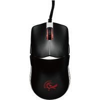 Feather Black & White Gaming muis