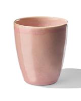 HEMA Mok 240ml Porto Reactief Glazuur Roze (roze) - thumbnail