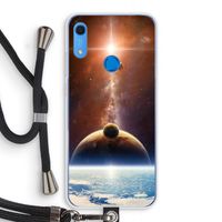 Omicron 2019: Huawei Y6s Transparant Hoesje met koord