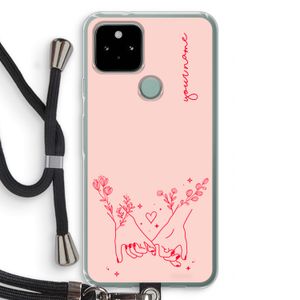 Best Friends: Pixel 5 Transparant Hoesje met koord