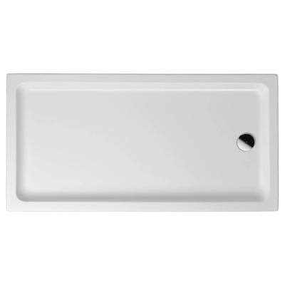 Douchebak Aloni | 160x90x4 cm | Excl.Sifon | Acryl | Rechthoek | Wit