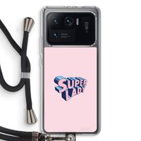 Superlady: Xiaomi Mi 11 Ultra Transparant Hoesje met koord