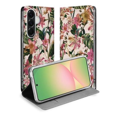 Samsung Galaxy A57 Smart Cover Hoesje Flowers