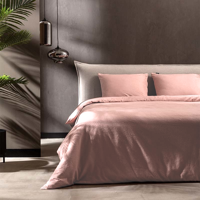 Dekbedovertrek Katoen Flanel Uni Effen 240x200 Cm Zacht Roze Verwarmend Fresh And Co - Dekbed-Discounter.nl