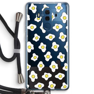 Spiegeleitjes: Huawei Mate 10 Pro Transparant Hoesje met koord