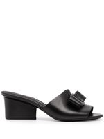 Ferragamo mules Viva Bow 60 mm - Noir