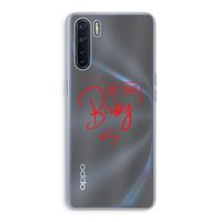 Not Your Baby: Oppo A91 Transparant Hoesje