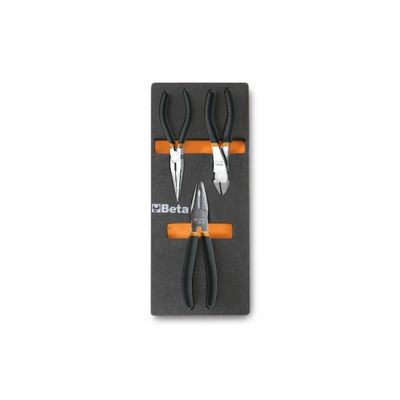 Beta M137 Zachte foam inlegbak met tangen en kniptangen - 024500137 024500137