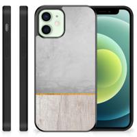 iPhone 12 Mini Grip Case Wood Concrete