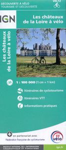 Fietskaart VEL12 Velo Les chateaux de la Loire a Velo | IGN - Institut