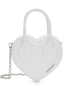 AMBUSH sac porté épaule Heart Handle en cuir - Blanc