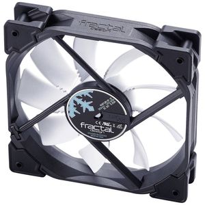 Fractal Design Venturi HF-12 PC-ventilator Zwart, Grijs, Wit (b x h x d) 120 x 120 x 25 mm