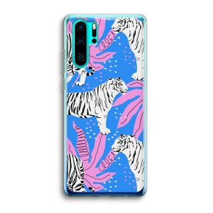Tijger: Huawei P30 Pro Transparant Hoesje