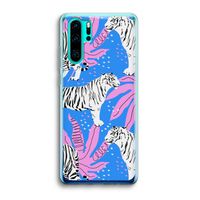 Tijger: Huawei P30 Pro Transparant Hoesje
