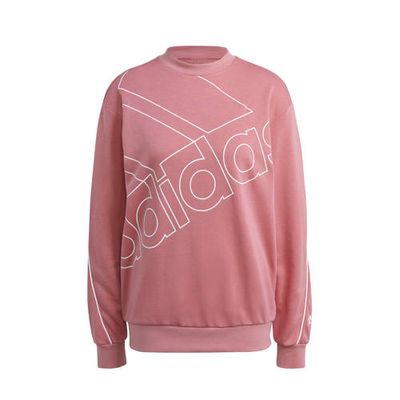 adidas Performance sportsweater lichtroze/wit