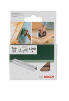 Bosch Accessories 2609255857 Nieten met fijn draad Type 53 1000 stuk(s) Afm. (l x b) 4 mm x 11.4 mm