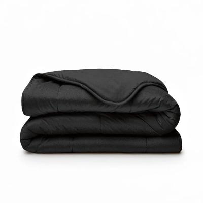 Lazy Velvet wasbaar dekbed & overtrek in één - zwart Lazy Velvet wasbaar dekbed & overtrek in één - zwart