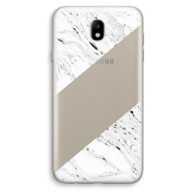 Biggest stripe: Samsung Galaxy J7 (2017) Transparant Hoesje