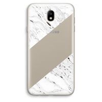 Biggest stripe: Samsung Galaxy J7 (2017) Transparant Hoesje