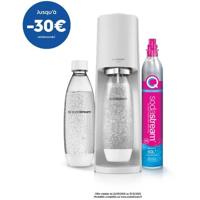 SODASTREAM TERRABILV - Witte TERRA-machine Pack 2 LV-flessen + 1 CQC-wisselcilinder