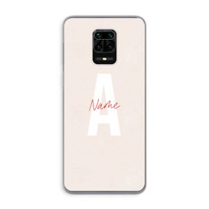 Strawberry Milkshake: Xiaomi Redmi Note 9 Pro Transparant Hoesje