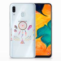 Samsung Galaxy A30 Telefoonhoesje met Naam Boho Dreamcatcher - thumbnail