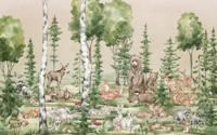Komar Into Wonderland Fotobehang Cuddly Buddies - IAX8-0061