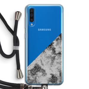 Onweer: Samsung Galaxy A50 Transparant Hoesje met koord