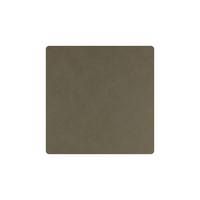 LIND DNA - Glass Mat Square - Onderzetter 10cm Nupo Army Green - thumbnail