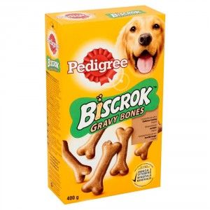 Pedigree Biscrok Gravy Bones hondensnack 6 x 400 g