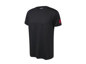 Heren T-shirt met ronde hals (XL (56/58), Zwart)