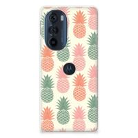 Motorola Edge 30 Pro | Siliconen Case | Ananas