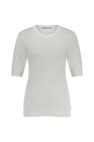 Lana ssl solid pullover - off white - 91530