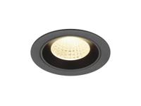 SLV InbouwspotNuminos M zwart 3000K - 55gr - 1009619