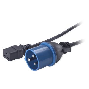 APC Power lock C19 to IEC309 16A kabel 2,5 meter