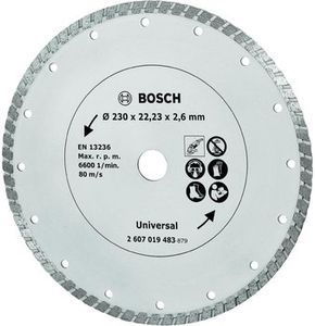 Bosch Accessoires Diamantdoorslijpschijf Turbo, 230 mm Ø - 2607019483