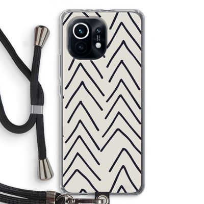 Marrakech Arrows: Xiaomi Mi 11 Transparant Hoesje met koord