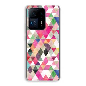 Gekleurde driehoekjes: Xiaomi Mi Mix 4 Transparant Hoesje